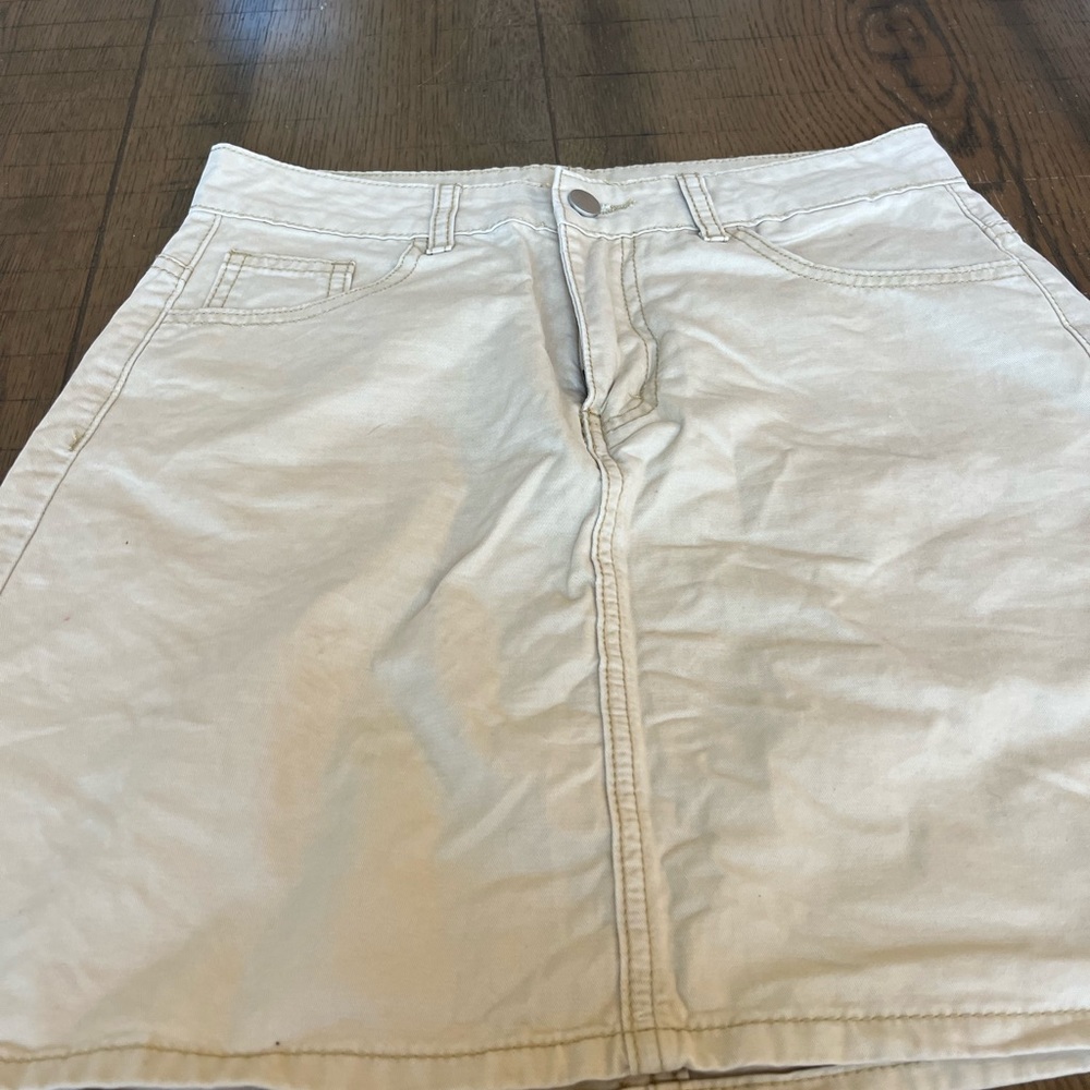 DAZY Cargo Khaki Skirt